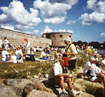 Picknick vid Kalmar Slott